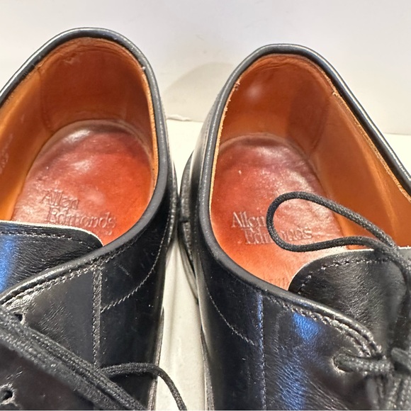Allen Edmonds Hillcrest Mens Dress Shoes 10.5 D Black Leather Bicycle Toe Career main image 13